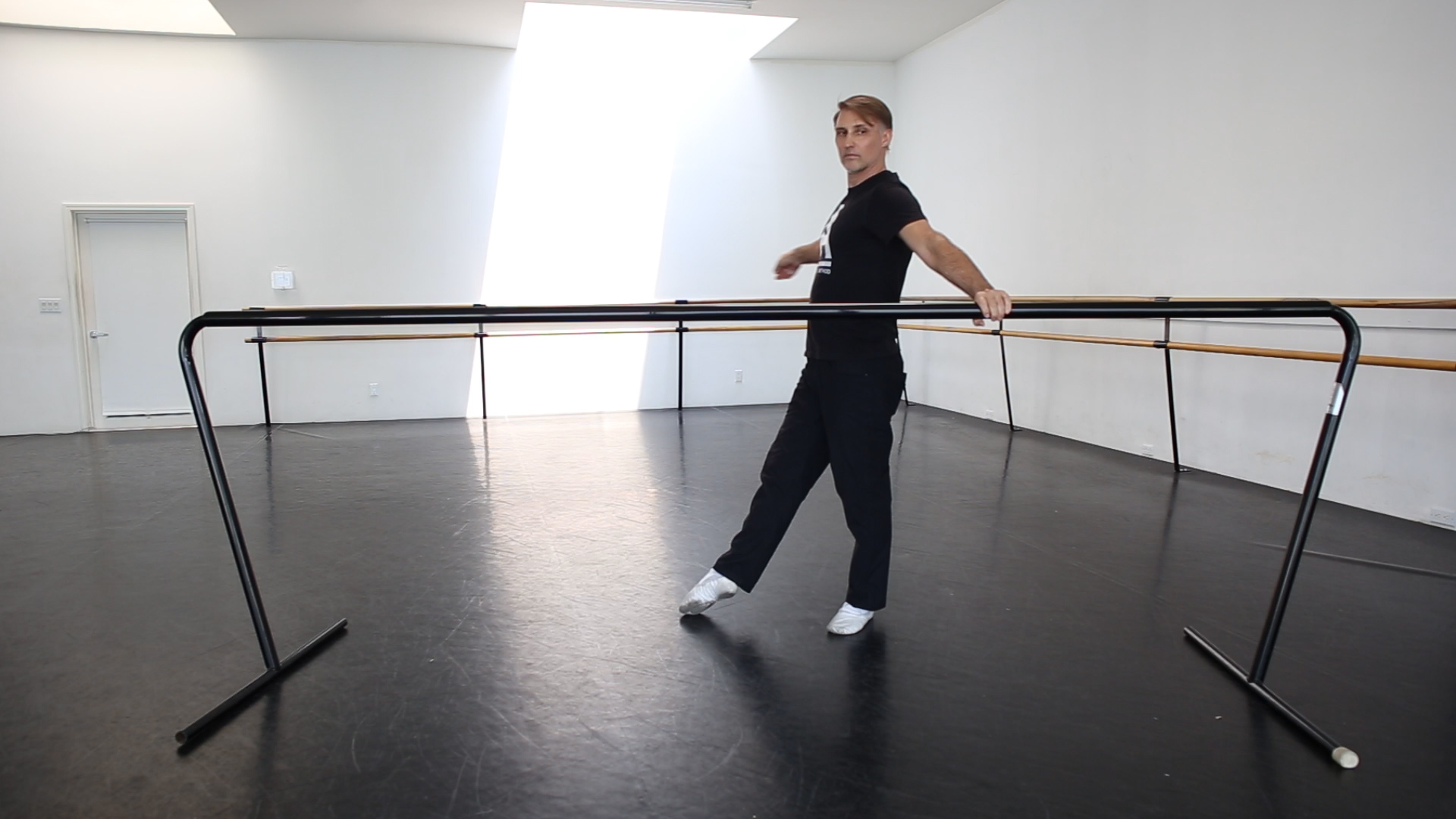 2nd example of a poorly placed ballet barre arm